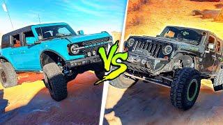 Ford Bronco TAKES ON Jeep Wrangler in the WILDEST Off-Road Battle!