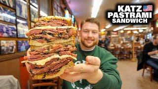 New York PASTRAMI SANDWICH bei Katz Delicatessen