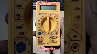 voltage kaise check karen| multimeter kaise Kam karte hai sike| 3phase voltage #Manu Chavan