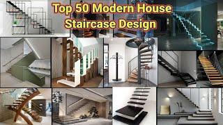 Top 50 modern home staircase design | creative stair decor ideas | modern stair styles