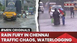 Heavy Rainfall Causes Waterlogging In Several Areas Of Chennai, Bengaluru | IMD Issues Red Alert