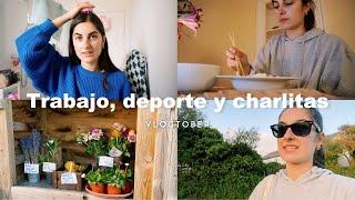 VLOGTOBER 3: Trabajo, deporte y charlitas | Laura Ubeda