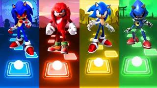 Sonic Exe Vs Knuckles Hedgehog Vs Metal Sonic Bs Sonic Tiles Hop 