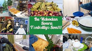 Günlük Təmizlik Vlogu/ Tənbəl qalmayacaq! Özdisiplin.Ananın Bir günü.