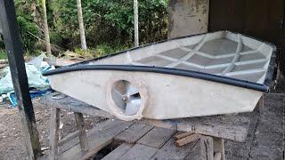 Building a Simple Water Jet Boat Out of Fiberglass