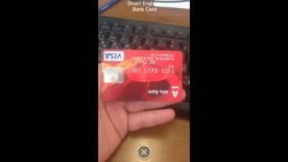Smart Engines - Scan credit card in mobile app (iphone 5)