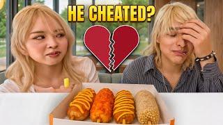 He Cheated On Her With Me?! (While Eating Corn Dogs )