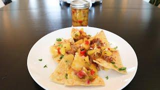 Fiery Peach Salsa ~ Canning Salsa ~ Water Bath Canning ~ Steam Canning