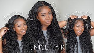 NEW Easiest Thin HD waterwave Wig Install Beginner Friendly Ft UNice Hair