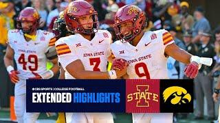 Iowa State vs. Iowa FULL HIGHLIGHTS | B1G on CBS | College Football