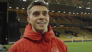 Leandro Trossard Post Match Interview | Wolves 0-2 Arsenal