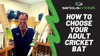 How To Choose Your Adult Cricket Bat