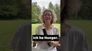 „I am hungry” in Swiss German