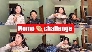 Momo Eating challenge || food challenge || Himachal Pradesh