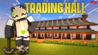 Majdoori Continues for our Trading Hall | Kungfu SMP | Minecraft