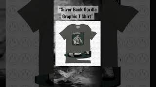 “Silverback Gorilla T Shirt“ Shop Now At Hanczzar.com! #shorts #viral #shop #fashion #gorilla