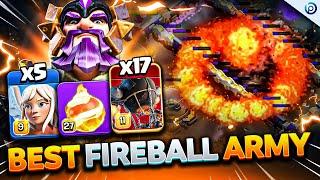 Is FIREBALL Rocket Loons the BEST Fireball Army at TH17?! | TH17 Attack Strategies | Clash of Clans