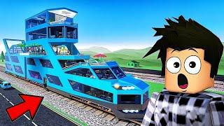 J'AI CONSTRUIS UN MEGA TRAIN VIP SUPER LUXUEUX ET LE PLUS GRAND AU MONDE !!