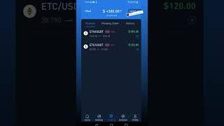 Daily Profits with BTCDana trading app #crypto #livetrading
