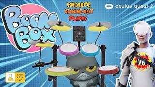Midlife Game-ist VR - Boom Box VR - Oculus Quest 2 -  Rhythm is gonna get you..... knackered
