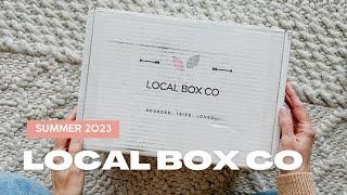 Local Box Co Unboxing Summer 2023: Canadian Subscription Box