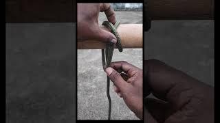 Dangerous x-knot tricks #knots #shorts