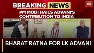 LK Advani To Be Conferred Bharat Ratna Says PM Modi | India Today News