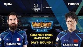 WCG 2019 Xi’an Grand Final, Warcraft III Group Stage Round 1, SyDe vs TH000