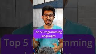 Top 5 Programming languages to learn in 2022 | Ali Solanki #SHORTS