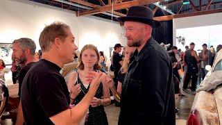 DFACE AND TRAVIS LAMPE OPENING AT COREY HELFORD GALLERY LA