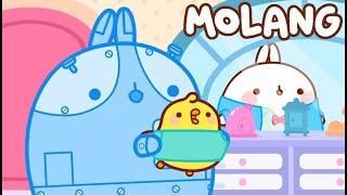 Molang - A GREAT HEART  Best Cartoons for Babies - Super Toons TV