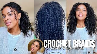 Using AFFORDABLE hair to achieve the PERFECT curly install‼️CROCHET BRAIDSWHERE⁉️