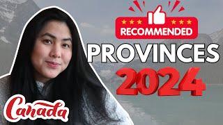 TOP PROVINCES for International students this coming 2024 #canadianimmigration