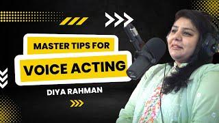 How To Become a Voice Actor - Master Tips | Diya Rahman | Table Talk Ep 12 | Bol Chaal