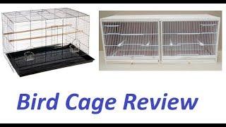 I take a look at 2 Bird Cages - Finca Pequeno and a wooden double breeding cage