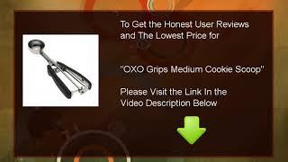 Review OXO Grips Medium Cookie Scoop