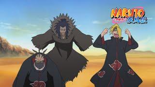 Сасори и Дейдара против Орочимару Полный бой | Sasori and Deidara VS Orochimaru Full battle