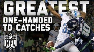 Greatest One-Handed Touchdown Catches of All Time | #TDTuesday | NFL Highlights