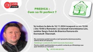 Cum sa fii perfect ? - Sergiu Gutul