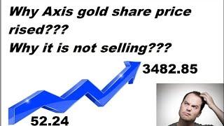 Why axis gold share price rised & why share of axis gold is not selling