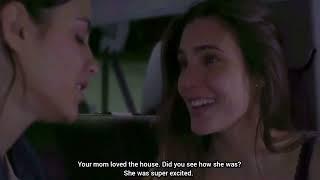 Juliantina - Juliana and Valentina car kiss scene (Macarena Achaga and Bárbara López)