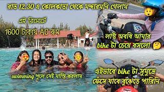 Kolkata to Mandarmani tour at midnight । Mandarmani Tajpur tour। সস্তায় best sea beach resort