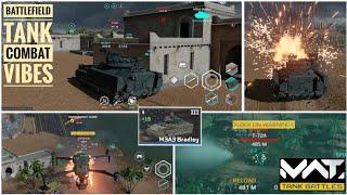 MWT Tank battles tier III M3A3 Bradley equipped with drone and tow missiles gameplay