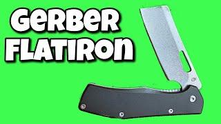 Gerber Flatiron \ Folding Cleaver Pocket Knife (REVIEW)