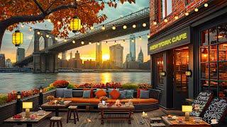 New York Coffee Shop Ambience  Relaxing Instrumental Jazz Music to Work, Study & Relax