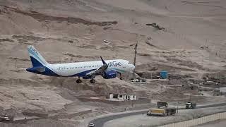 Landing to Leh India Airport