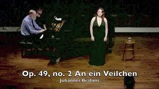 Johannes Brahms set by Kelly O'Shea