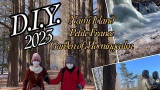 D.I.Y.trip to Nami Island,Petite France&Garden of Morning Calm 2023 (with subwaystations+ expenses)