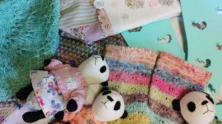 Stitched by Mrs D episode 13 Naughty Pandas and Autumn Teddy bear club reveal