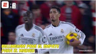 GOL de BELLINGHAM y el REAL MADRID empata el partido en BILBAO | La Liga